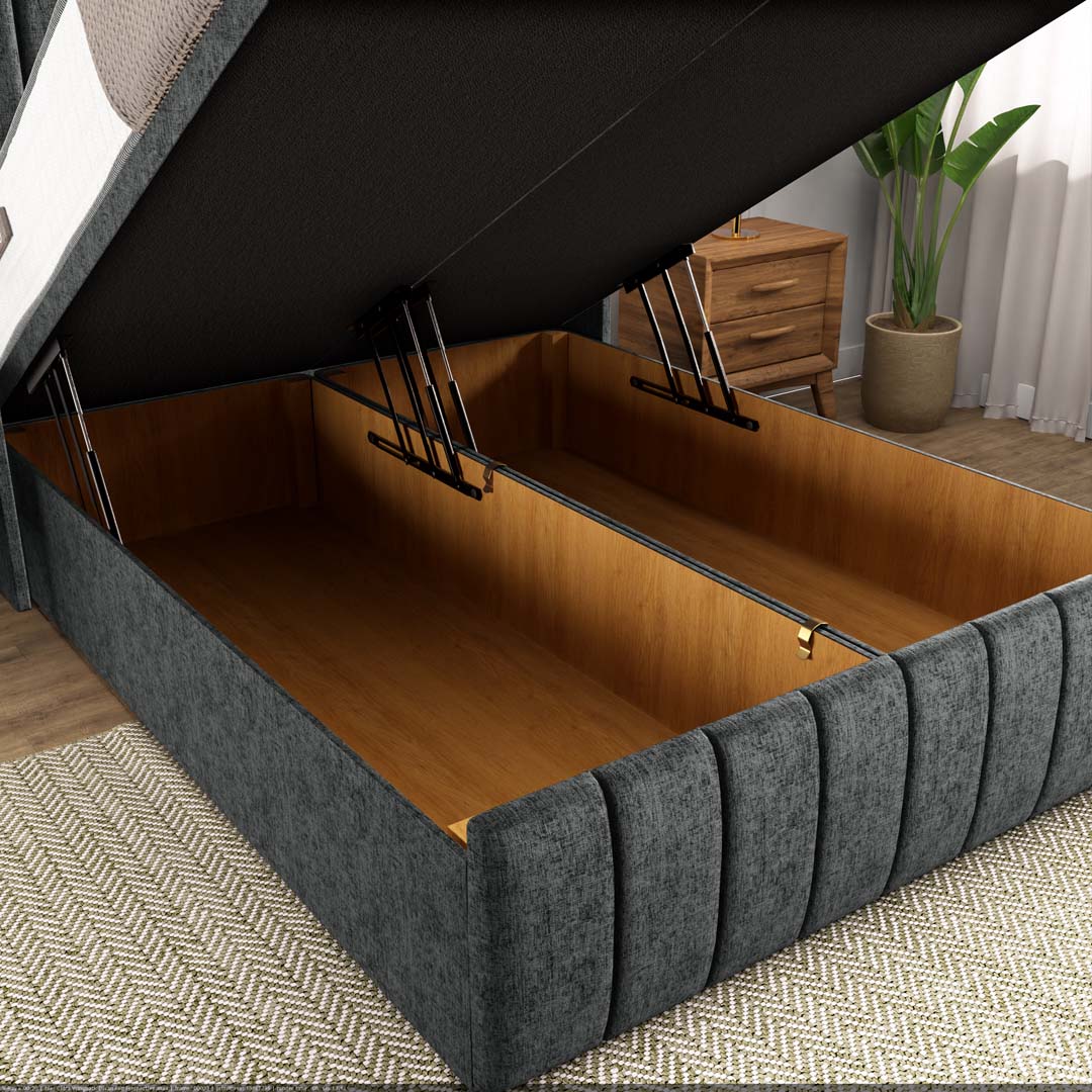 Cidra Wingback Ottoman Divan Bed - Image 7