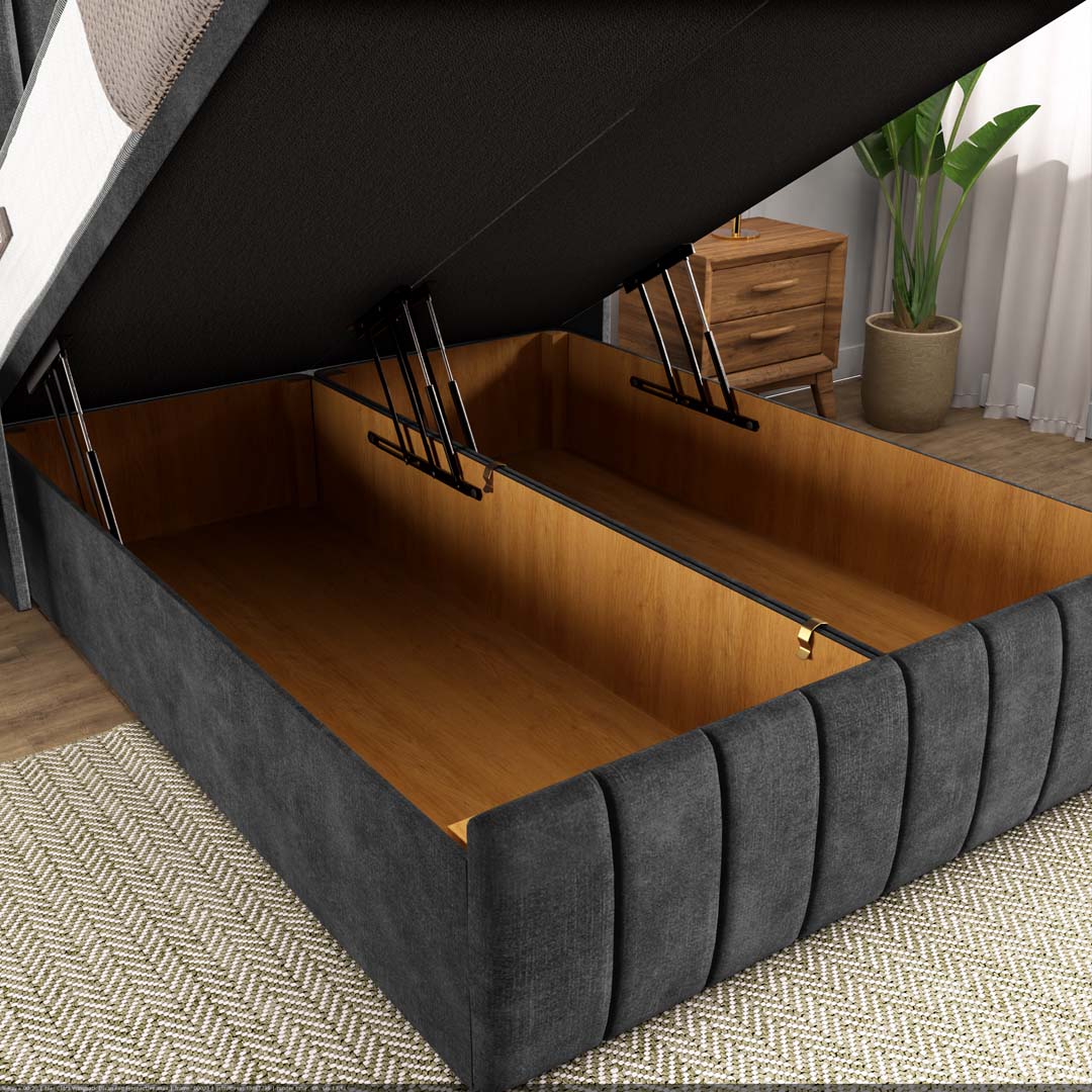 Cidra Wingback Ottoman Divan Bed - Image 7