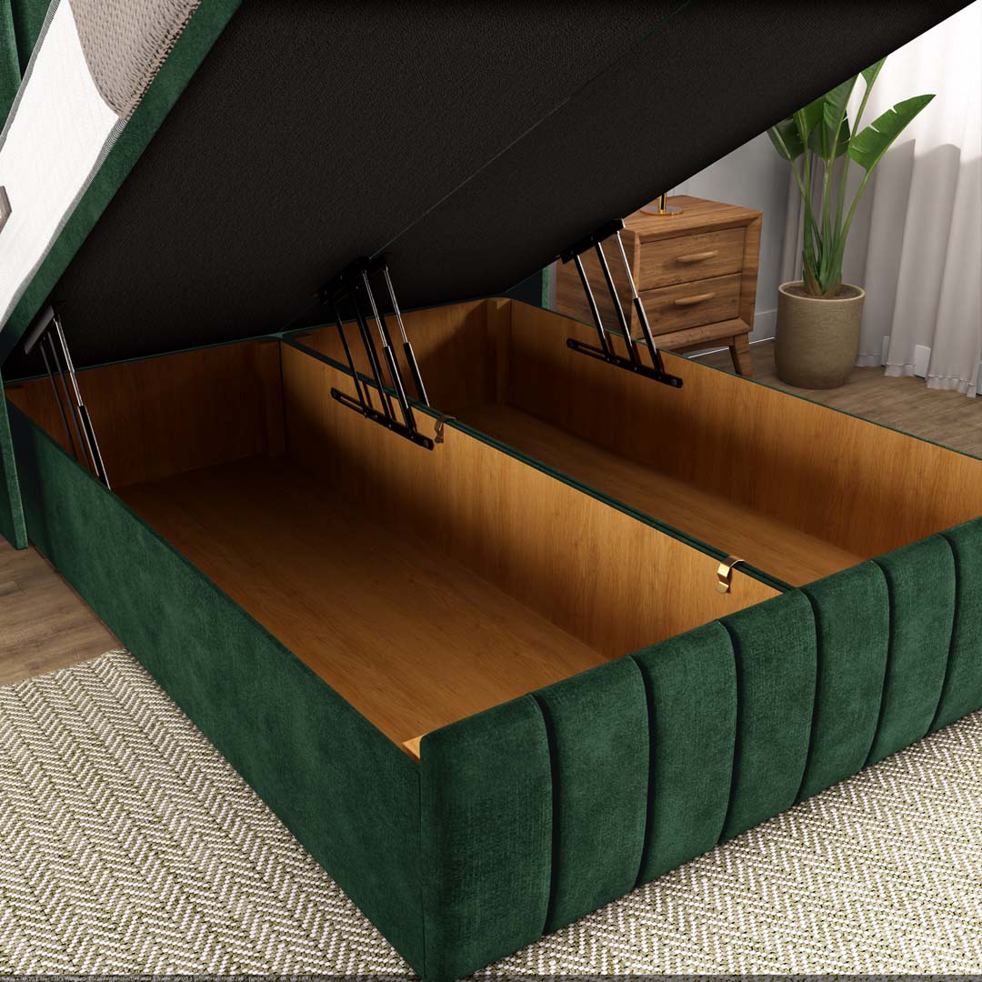 Cidra Wingback Ottoman Divan Bed - Image 7