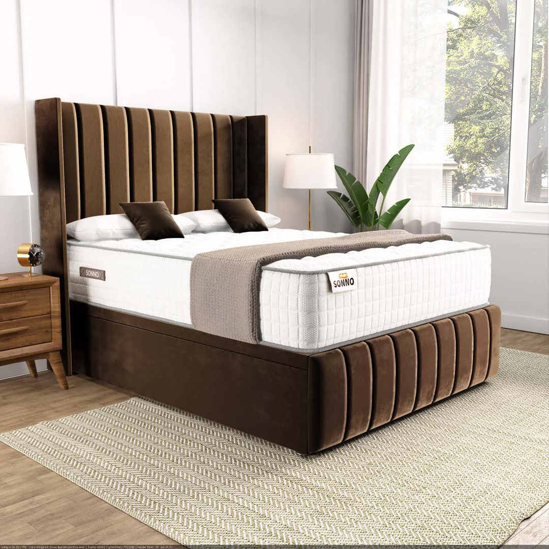 Cidra Wingback Ottoman Divan Bed - Image 3