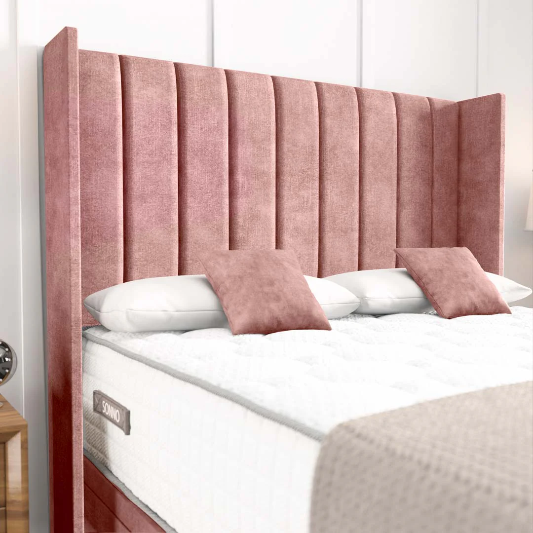 Cidra Wingback Ottoman Divan Bed - Image 4