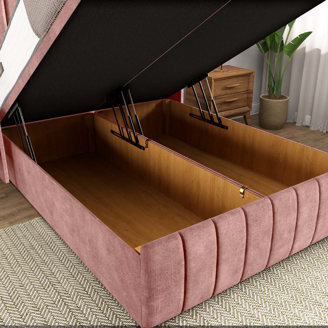 Cidra Wingback Ottoman Divan Bed - Image 7