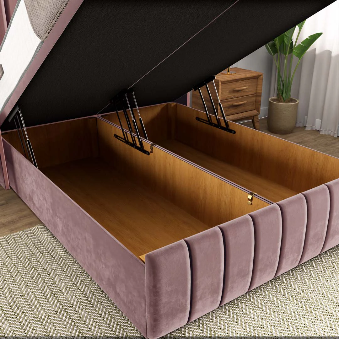 Cidra Wingback Ottoman Divan Bed - Image 7