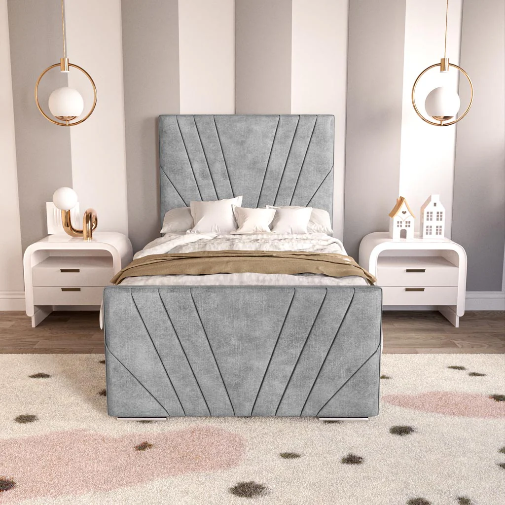 Fiji Kids Sunrise Upholstered Ottoman Bed - Image 5