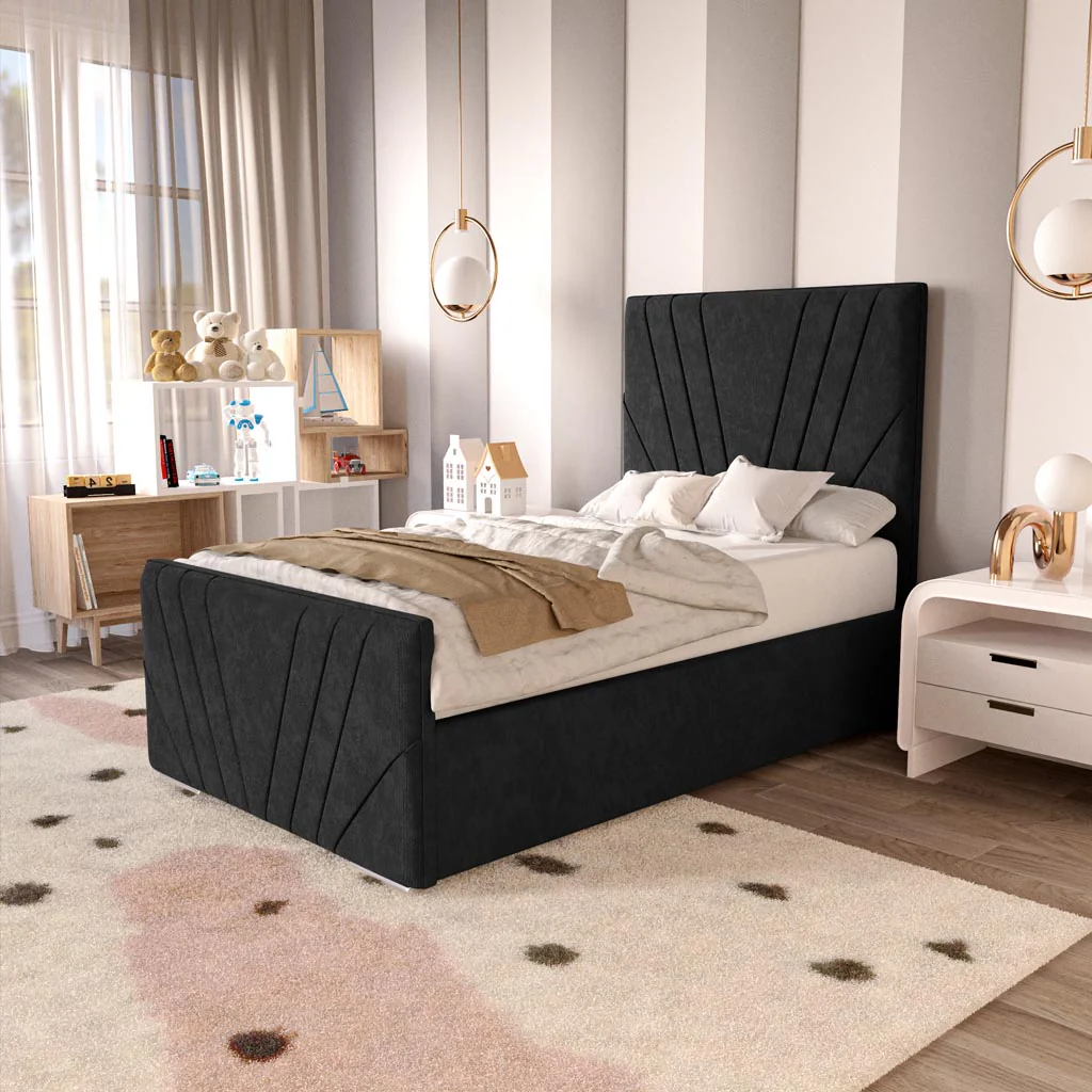 Fiji Kids Sunrise Upholstered Ottoman Bed - Image 3