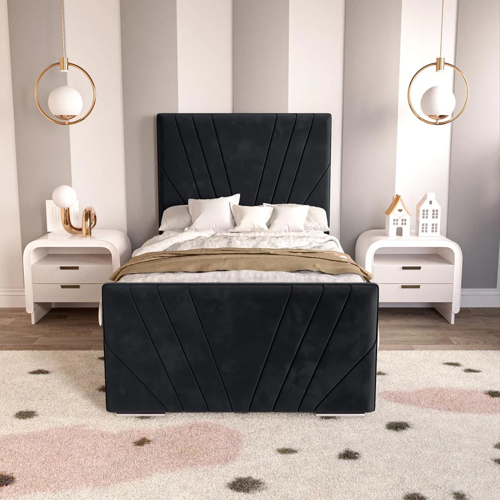 Fiji Kids Sunrise Upholstered Ottoman Bed - Image 5