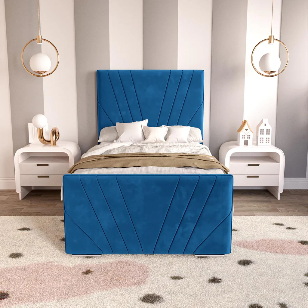 Fiji Kids Sunrise Upholstered Ottoman Bed - Image 5