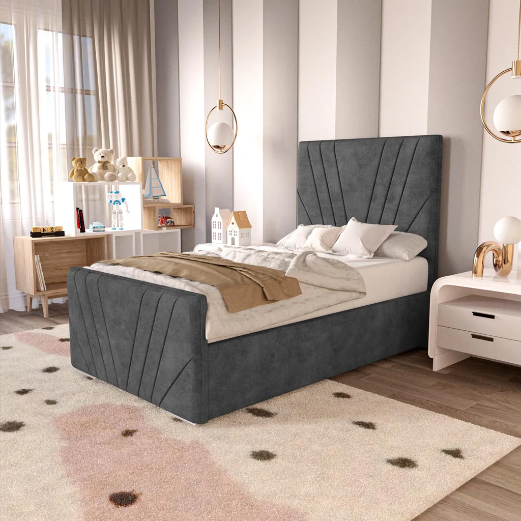 Fiji Kids Sunrise Upholstered Ottoman Bed - Image 3