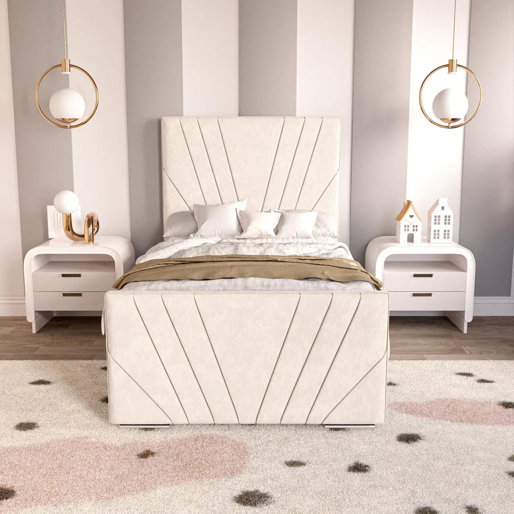 Fiji Kids Sunrise Upholstered Ottoman Bed - Image 5