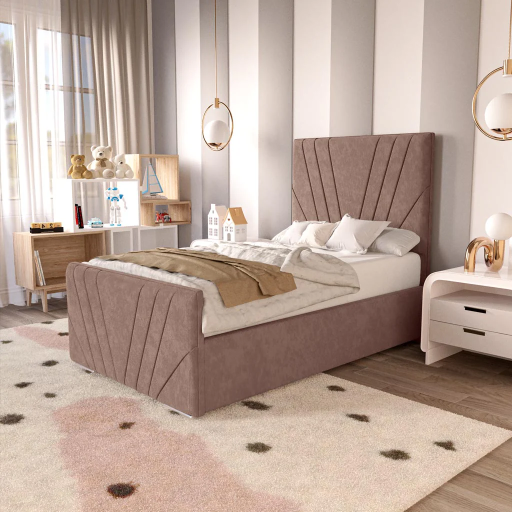 Fiji Kids Sunrise Upholstered Ottoman Bed - Image 3