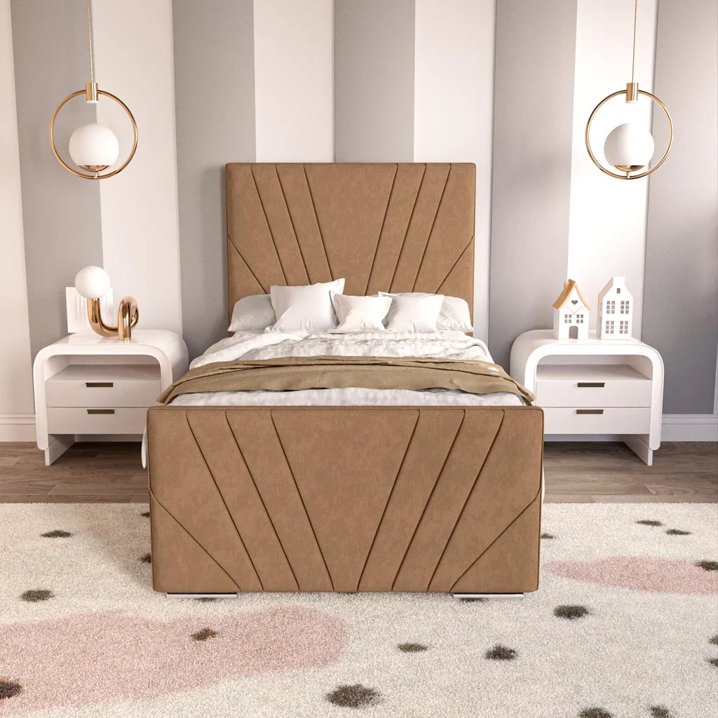 Fiji Kids Sunrise Upholstered Ottoman Bed - Image 5