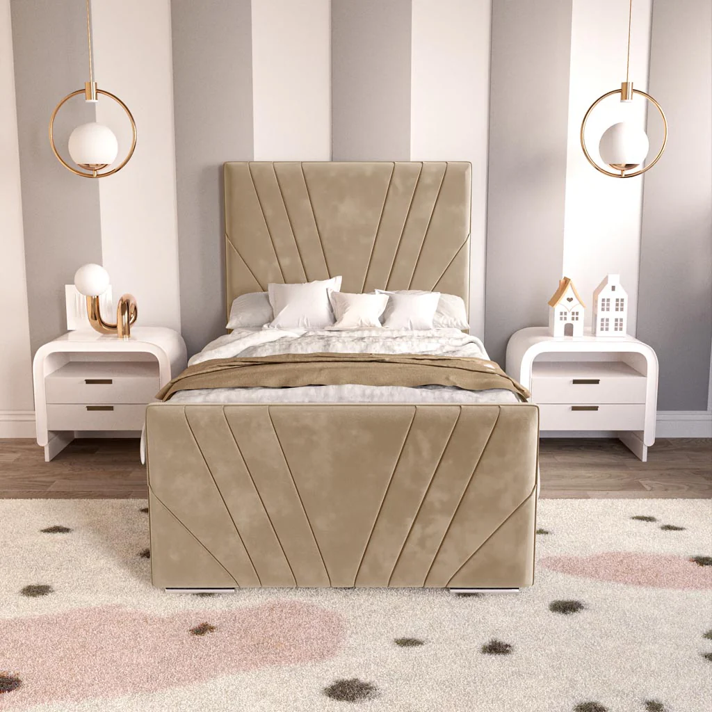 Fiji Kids Sunrise Upholstered Ottoman Bed - Image 5