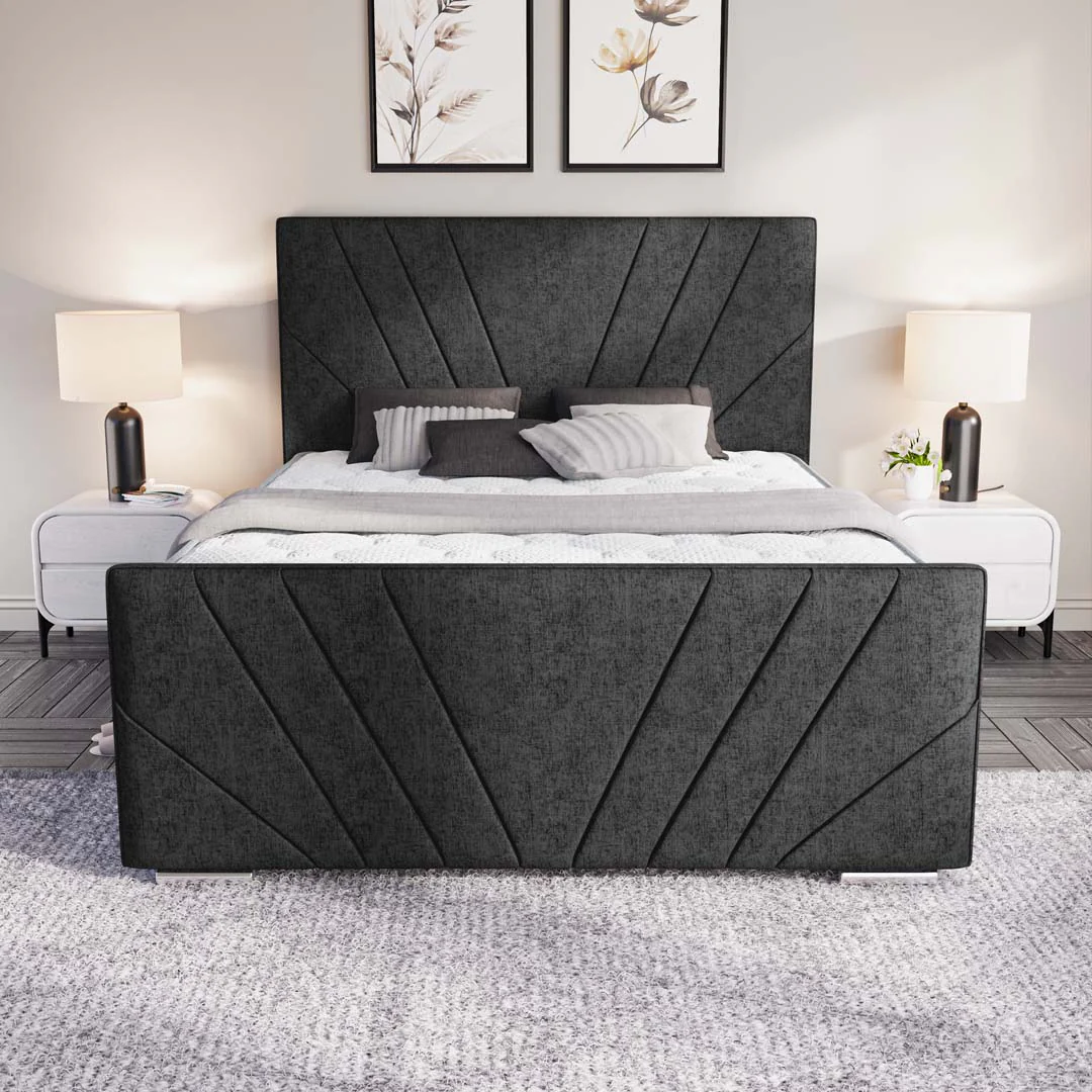 Fiji Sunrise Upholstered Ottoman Bed - Image 5