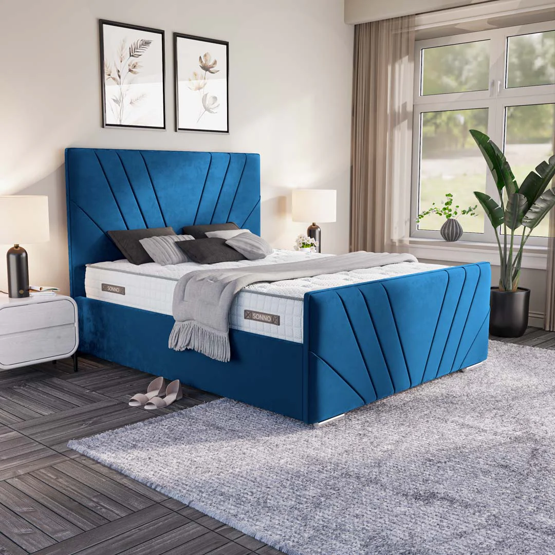 Fiji Sunrise Upholstered Ottoman Bed - Image 3