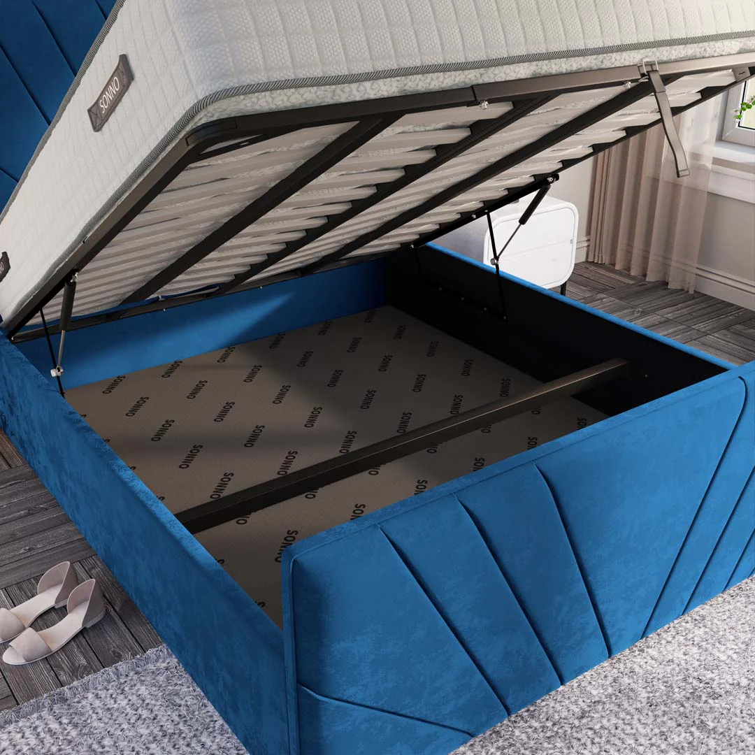 Fiji Sunrise Upholstered Ottoman Bed - Image 7