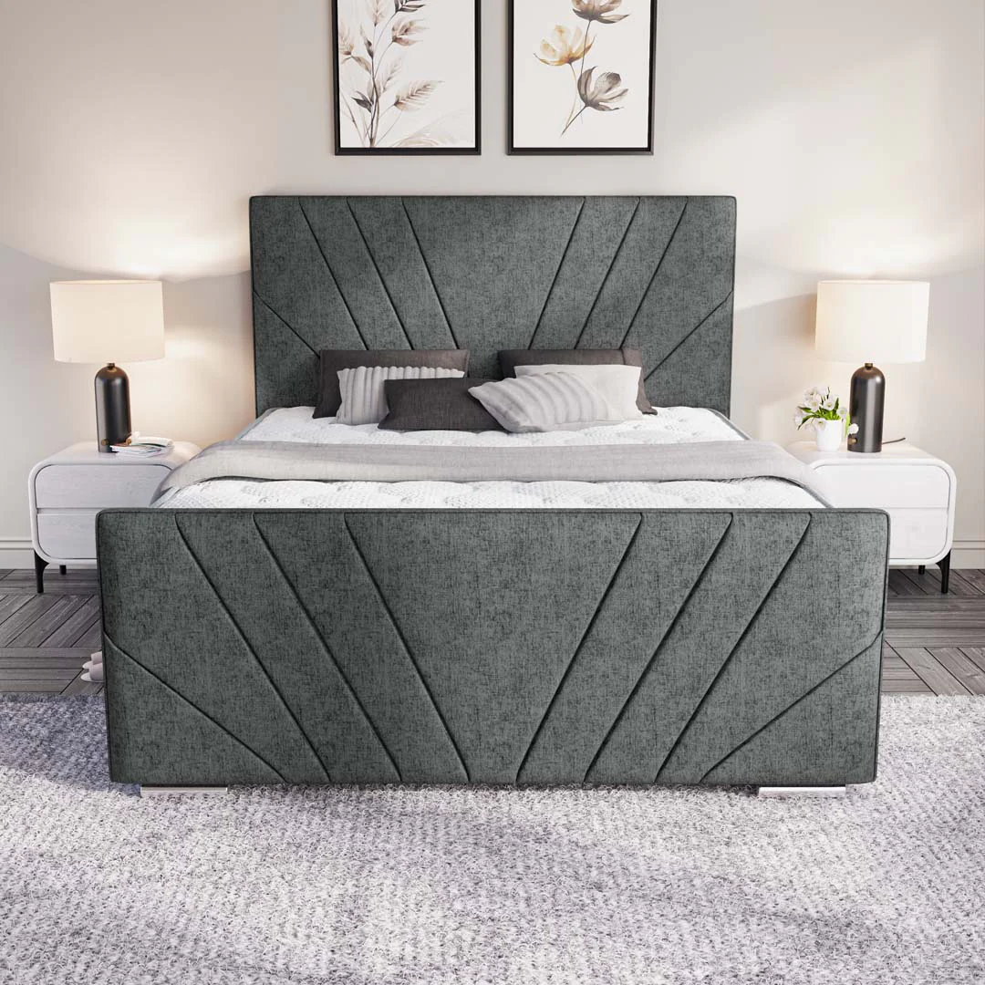Fiji Sunrise Upholstered Ottoman Bed - Image 5