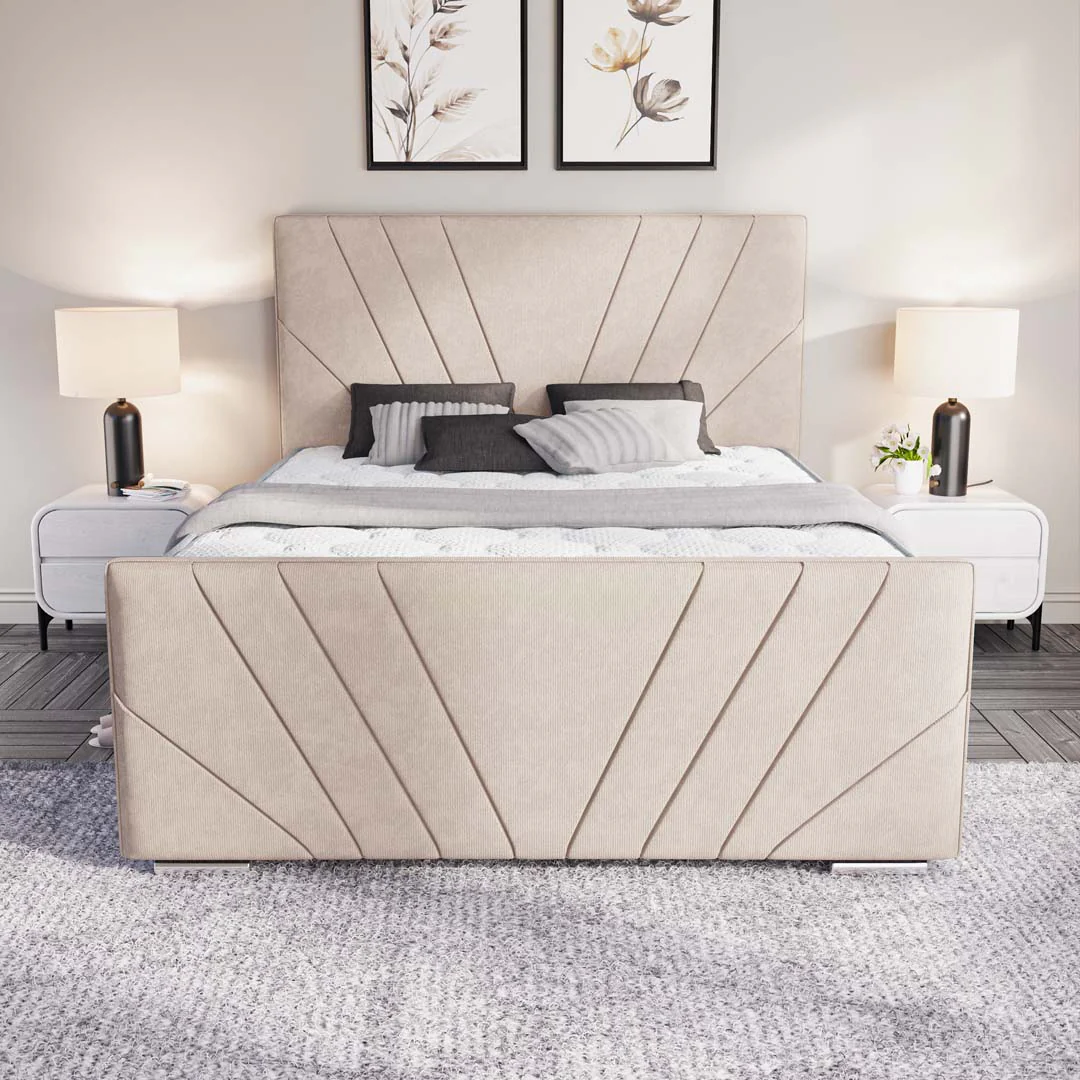 Fiji Sunrise Upholstered Ottoman Bed - Image 5