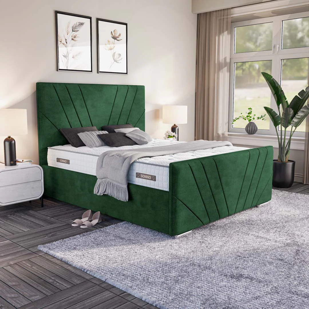Fiji Sunrise Upholstered Ottoman Bed - Image 3
