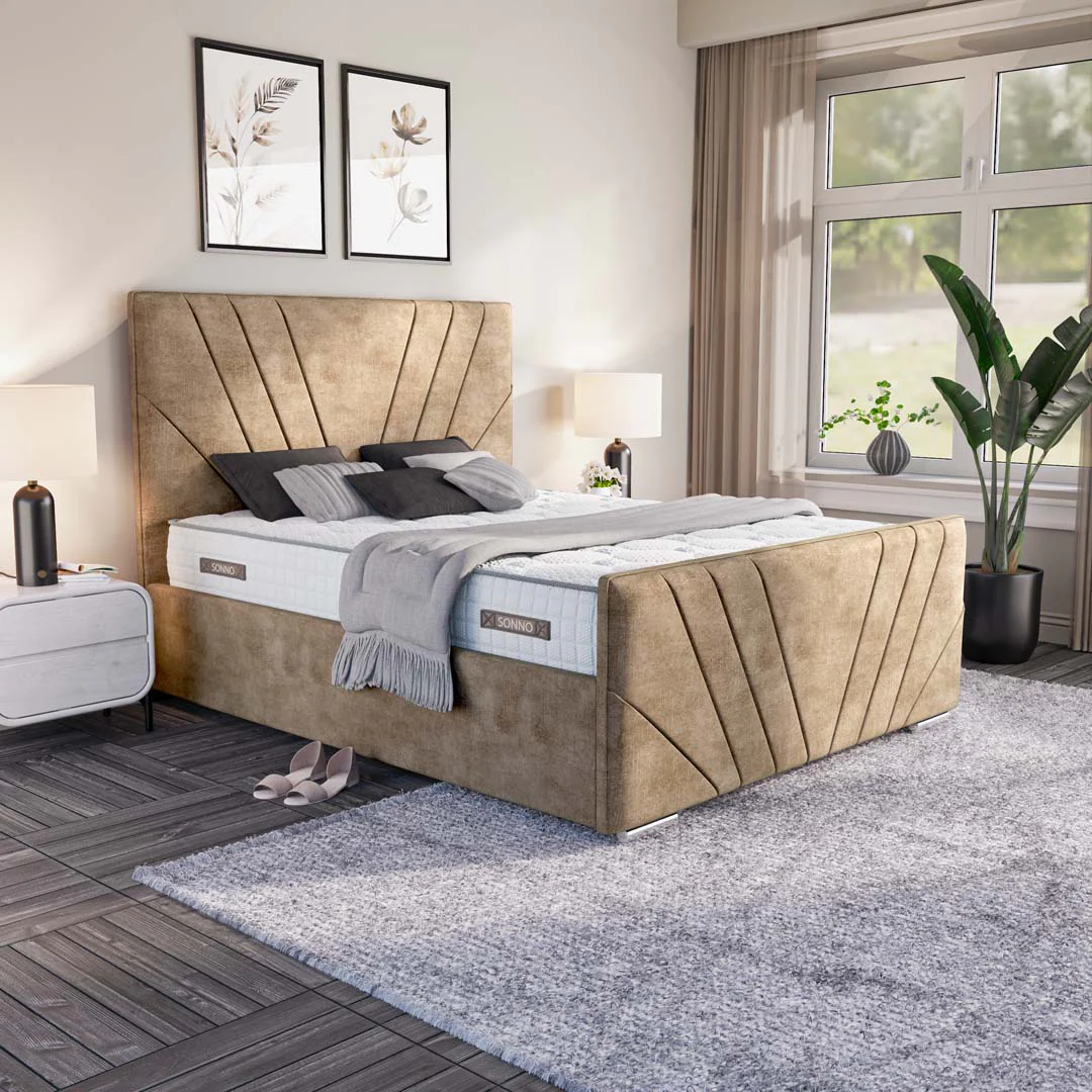Fiji Sunrise Upholstered Ottoman Bed - Image 3