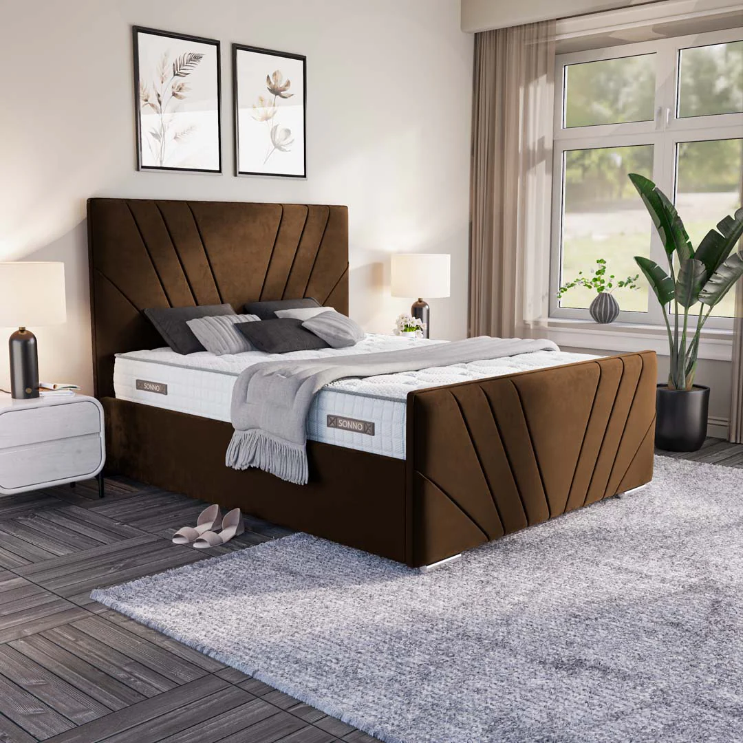 Fiji Sunrise Upholstered Ottoman Bed - Image 3