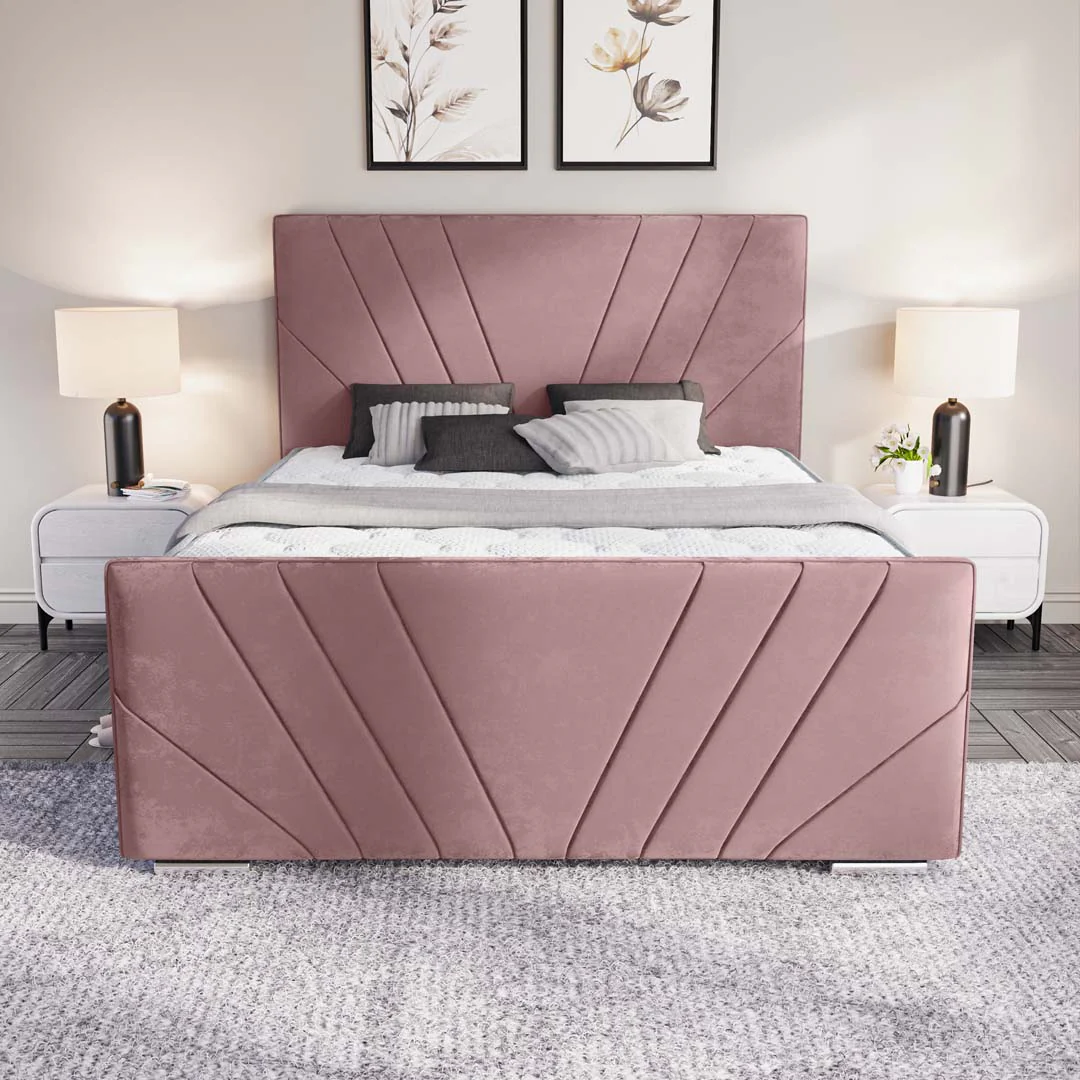 Fiji Sunrise Upholstered Ottoman Bed - Image 5
