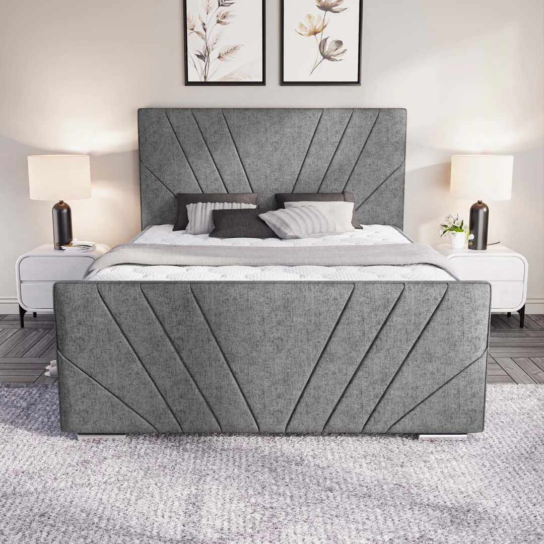 Fiji Sunrise Upholstered Ottoman Bed - Image 5