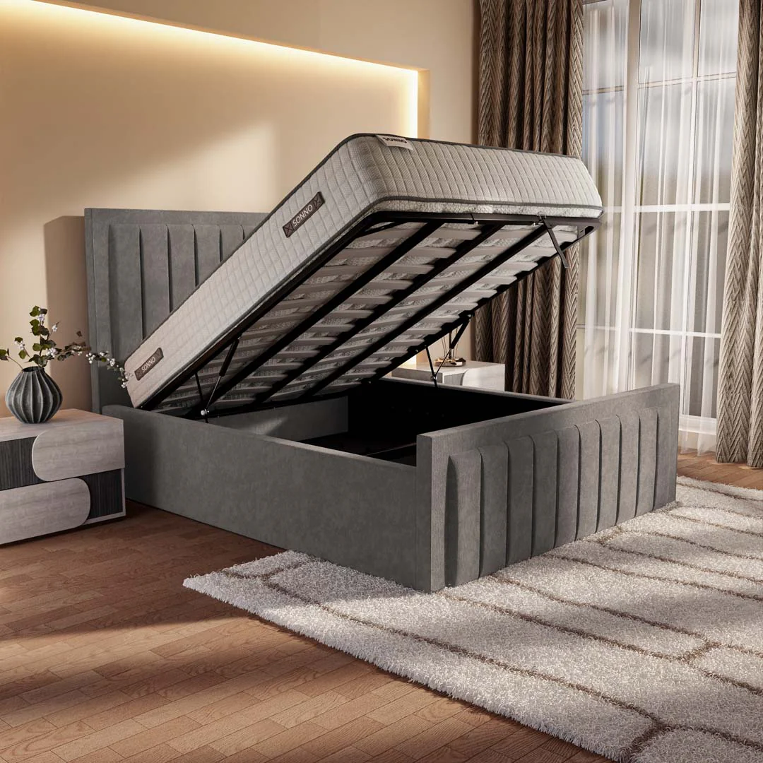 Hamilton Upholstered Ottoman Bed - Image 2
