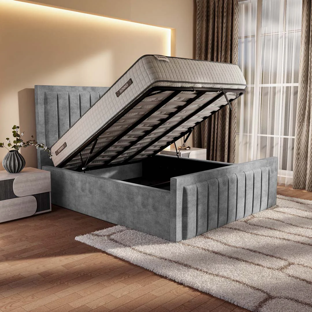 Hamilton Upholstered Ottoman Bed - Image 2