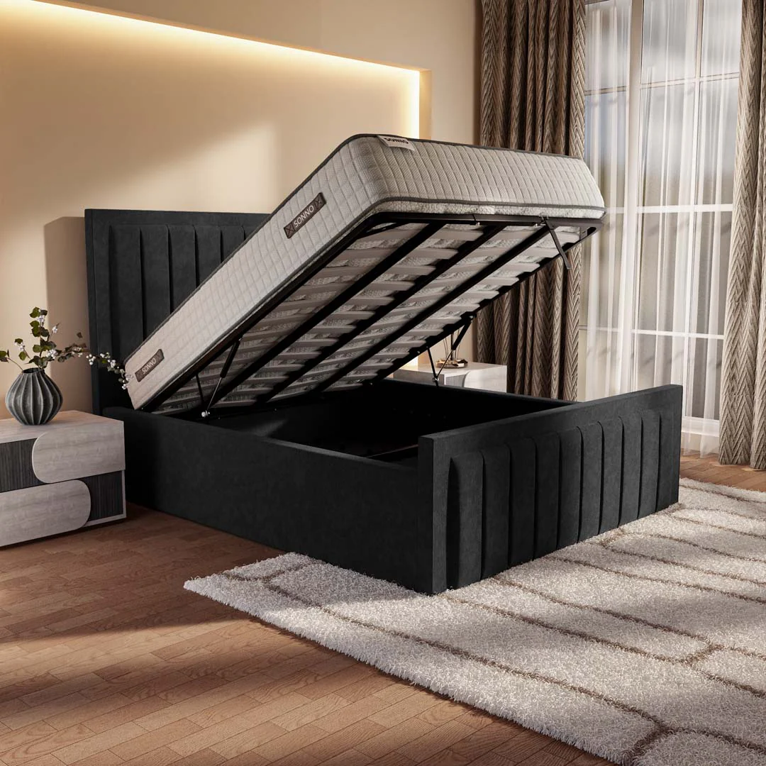 Hamilton Upholstered Ottoman Bed - Image 2