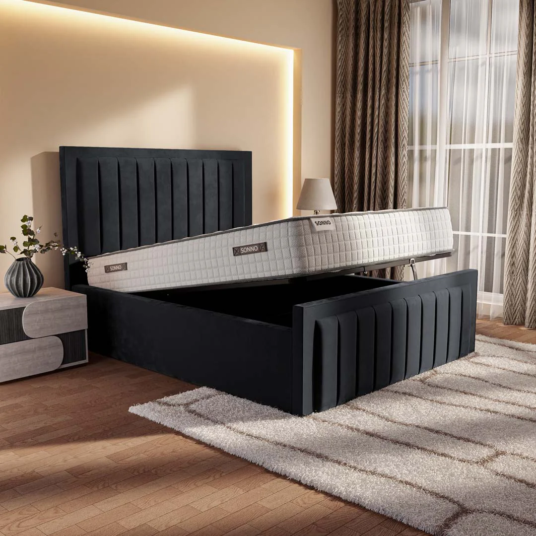 Hamilton Upholstered Ottoman Bed