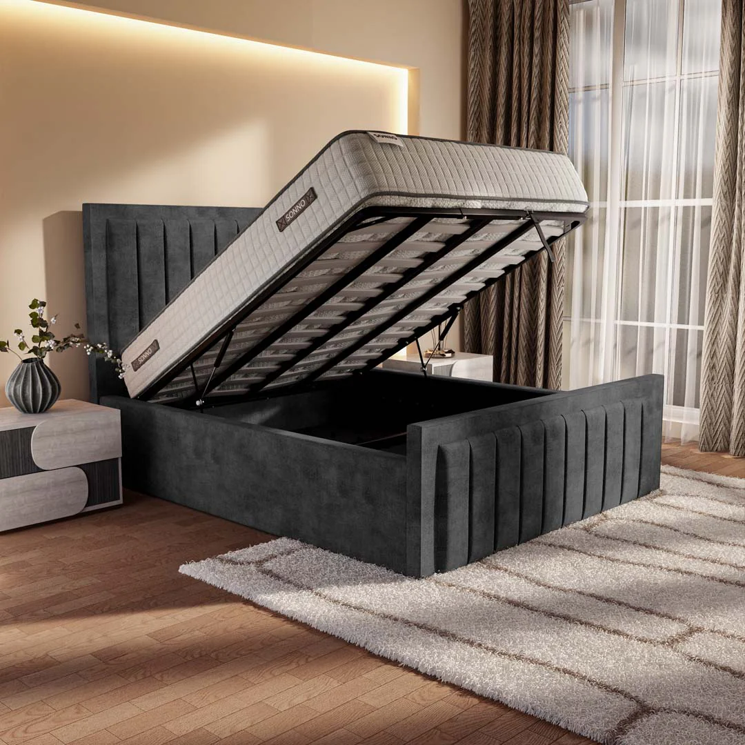 Hamilton Upholstered Ottoman Bed - Image 2