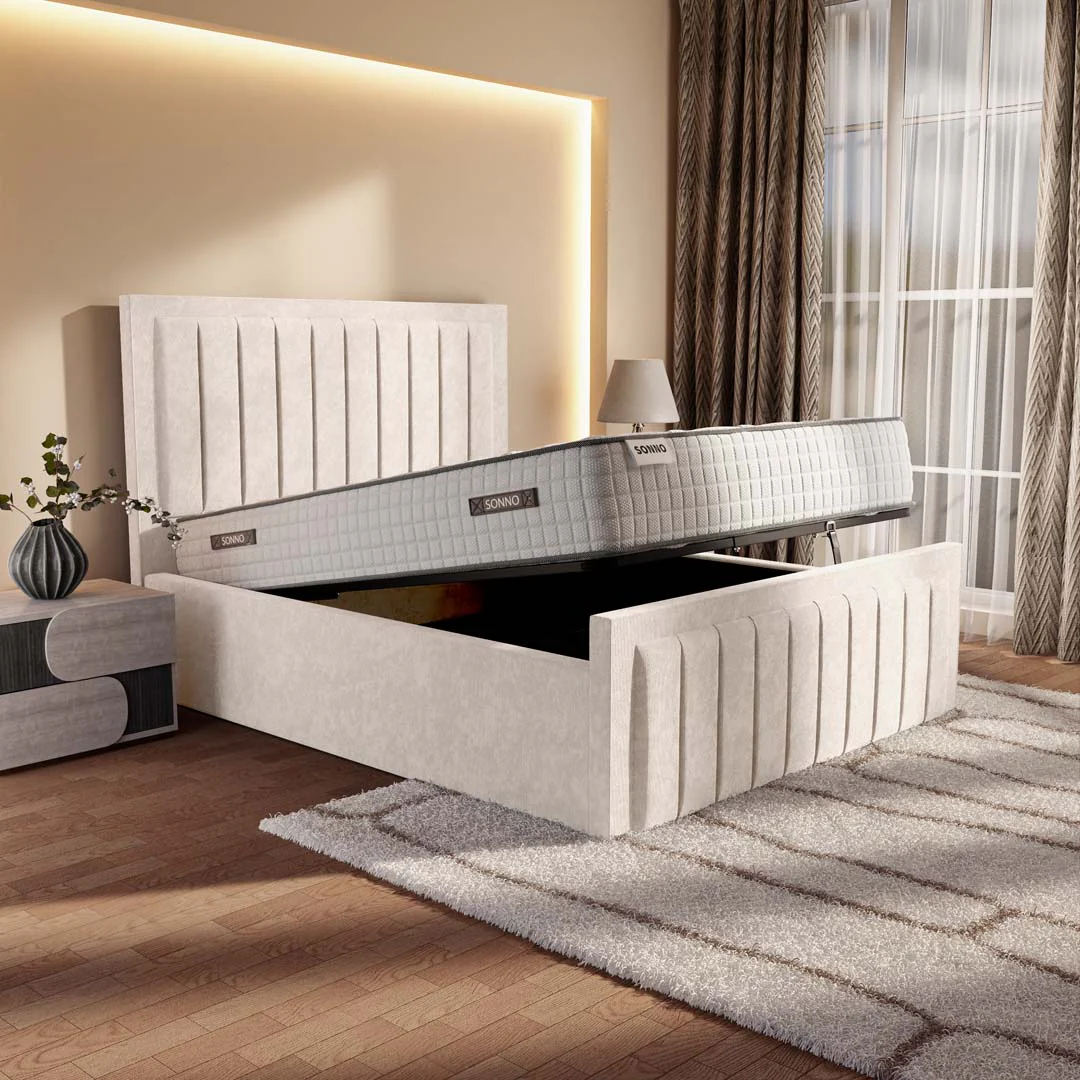 Hamilton Upholstered Ottoman Bed