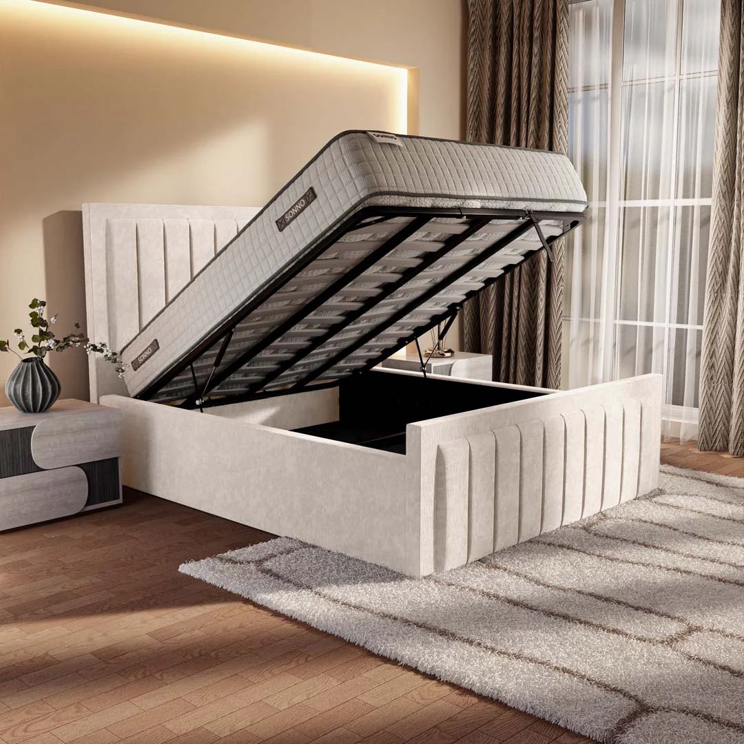 Hamilton Upholstered Ottoman Bed - Image 2