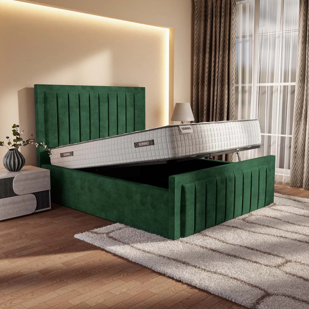 Hamilton Upholstered Ottoman Bed