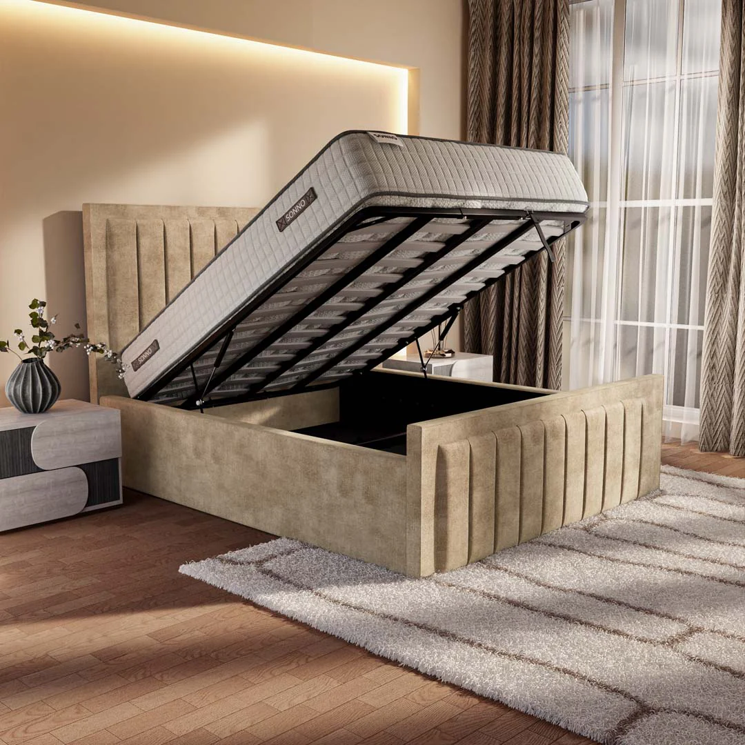 Hamilton Upholstered Ottoman Bed - Image 2