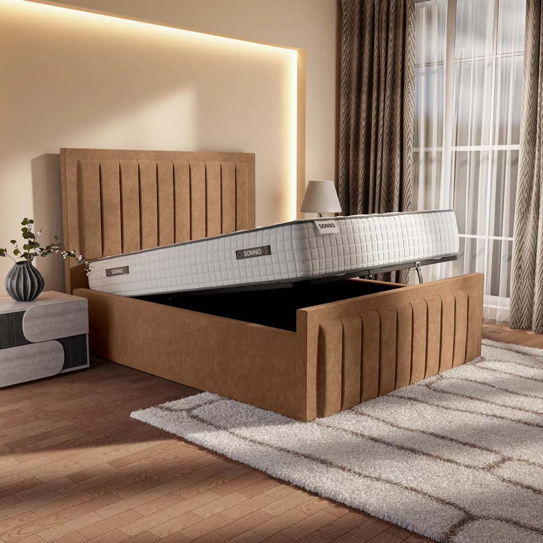 Hamilton Upholstered Ottoman Bed
