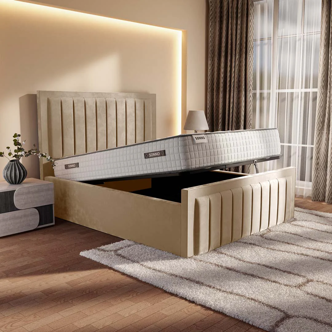 Hamilton Upholstered Ottoman Bed