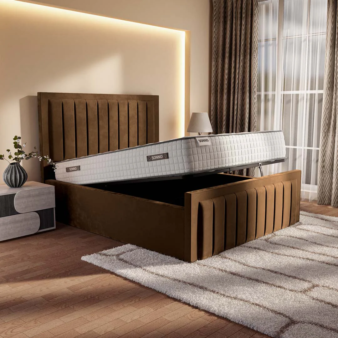 Hamilton Upholstered Ottoman Bed