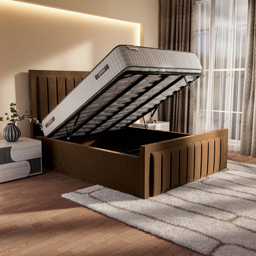 Hamilton Upholstered Ottoman Bed - Image 2