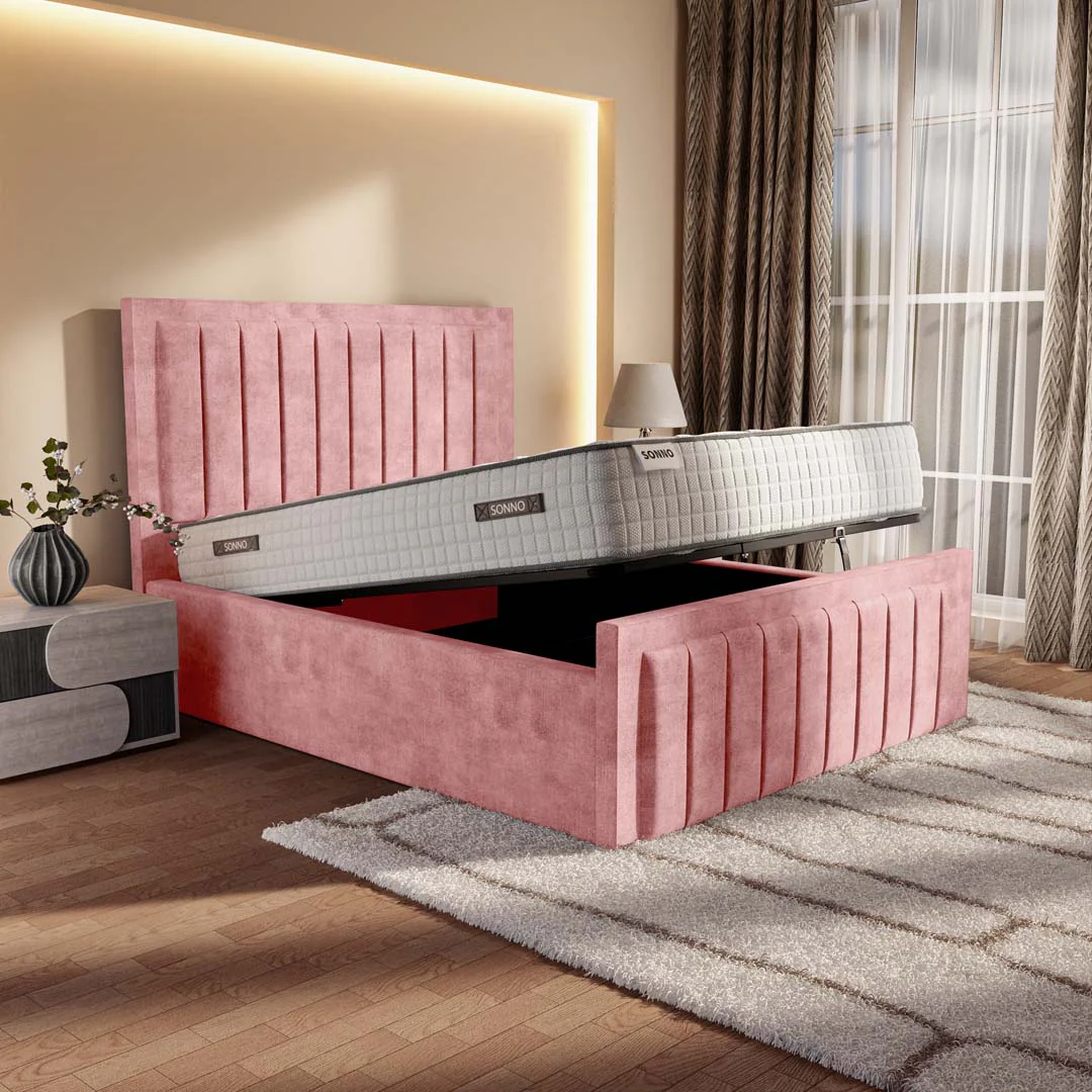 Hamilton Upholstered Ottoman Bed