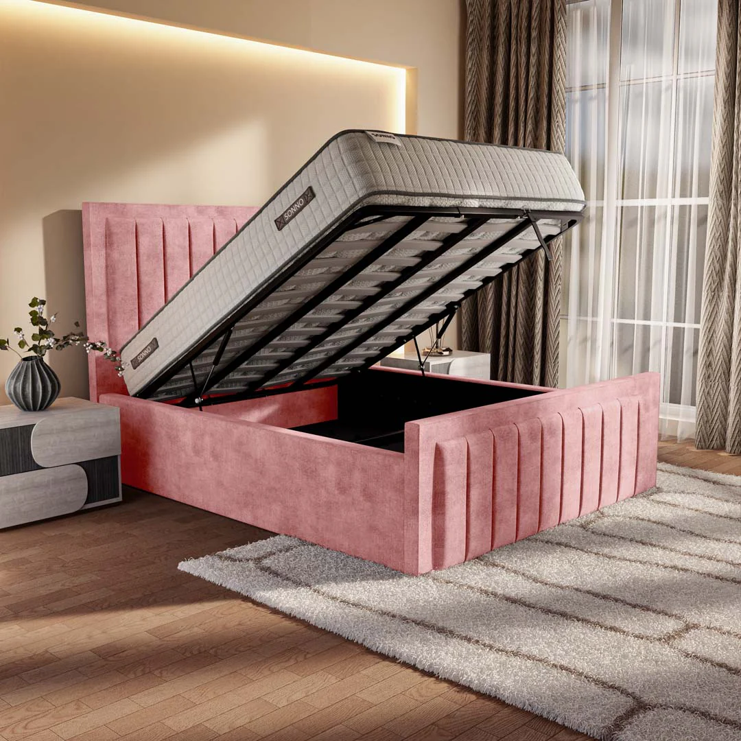Hamilton Upholstered Ottoman Bed - Image 2