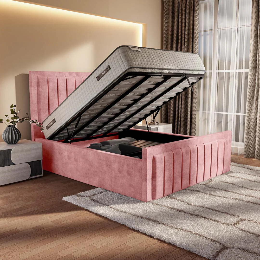 Hamilton Upholstered Ottoman Bed - Image 6