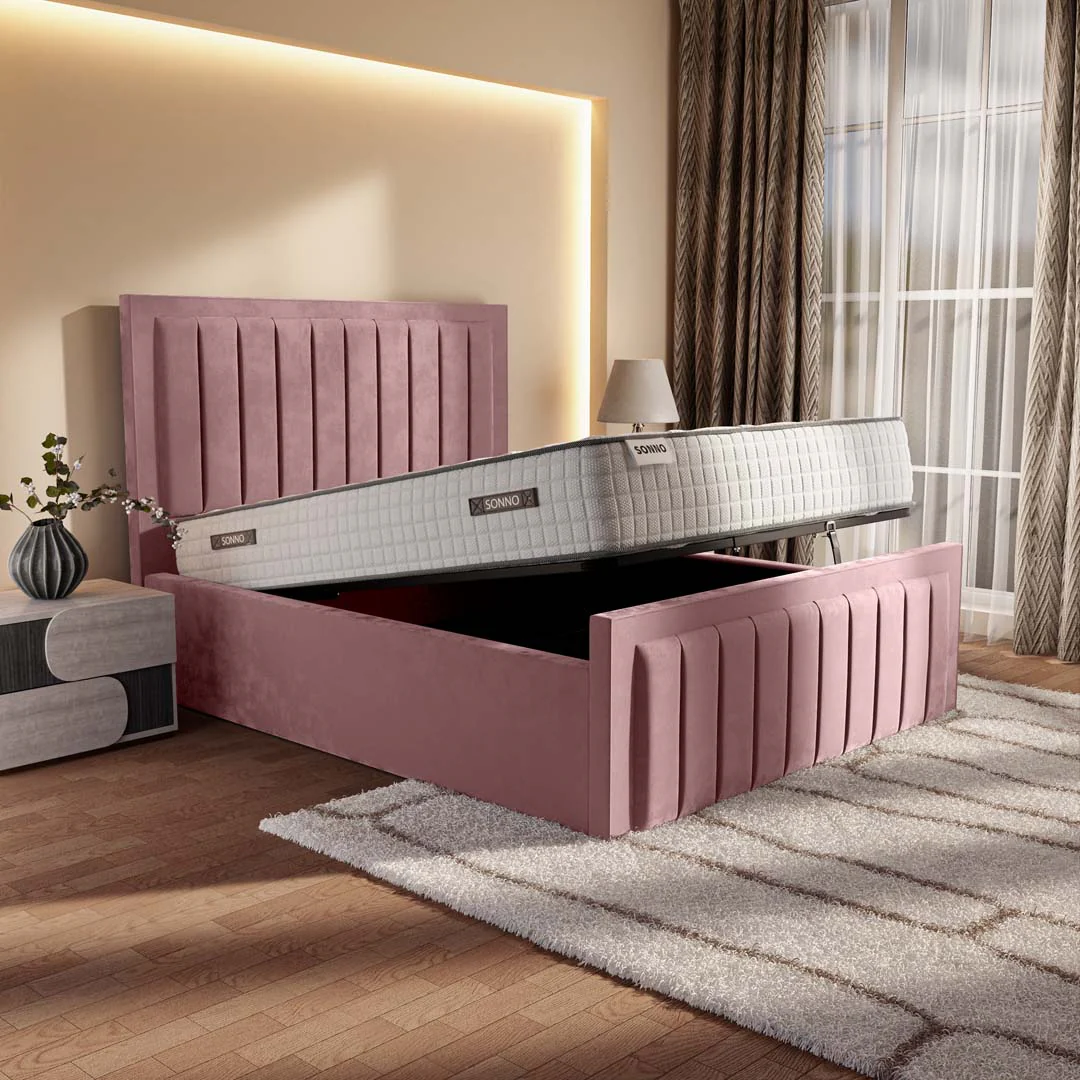 Hamilton Upholstered Ottoman Bed