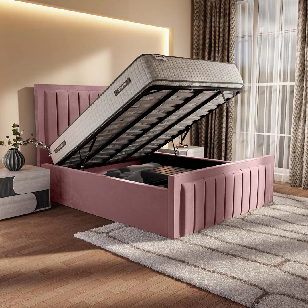 Hamilton Upholstered Ottoman Bed - Image 6