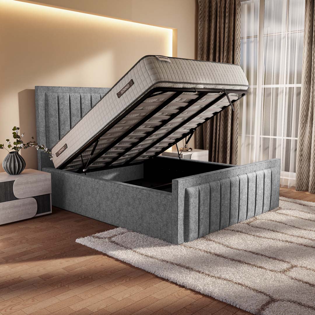 Hamilton Upholstered Ottoman Bed - Image 2