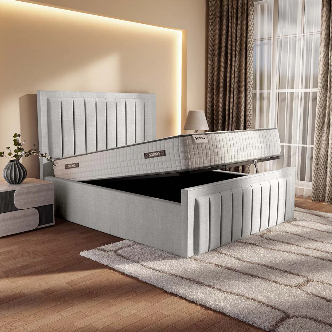 Hamilton Upholstered Ottoman Bed