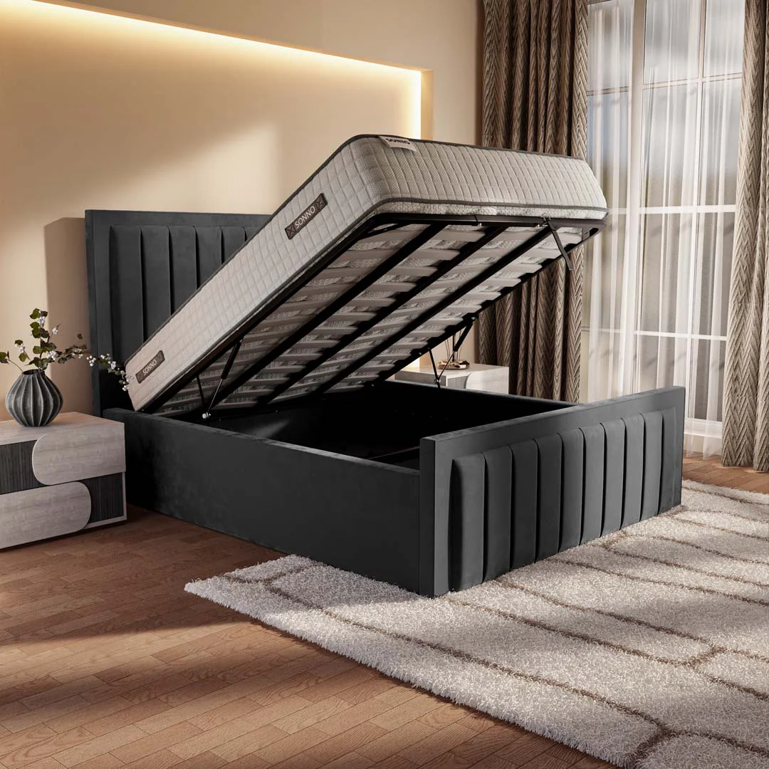 Hamilton Upholstered Ottoman Bed - Image 2