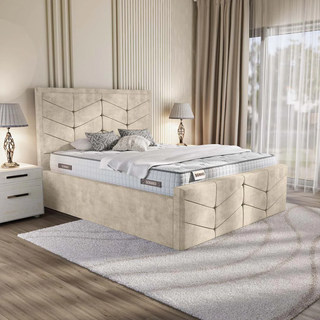 Lancaster Upholstered Ottoman Bed - Image 3