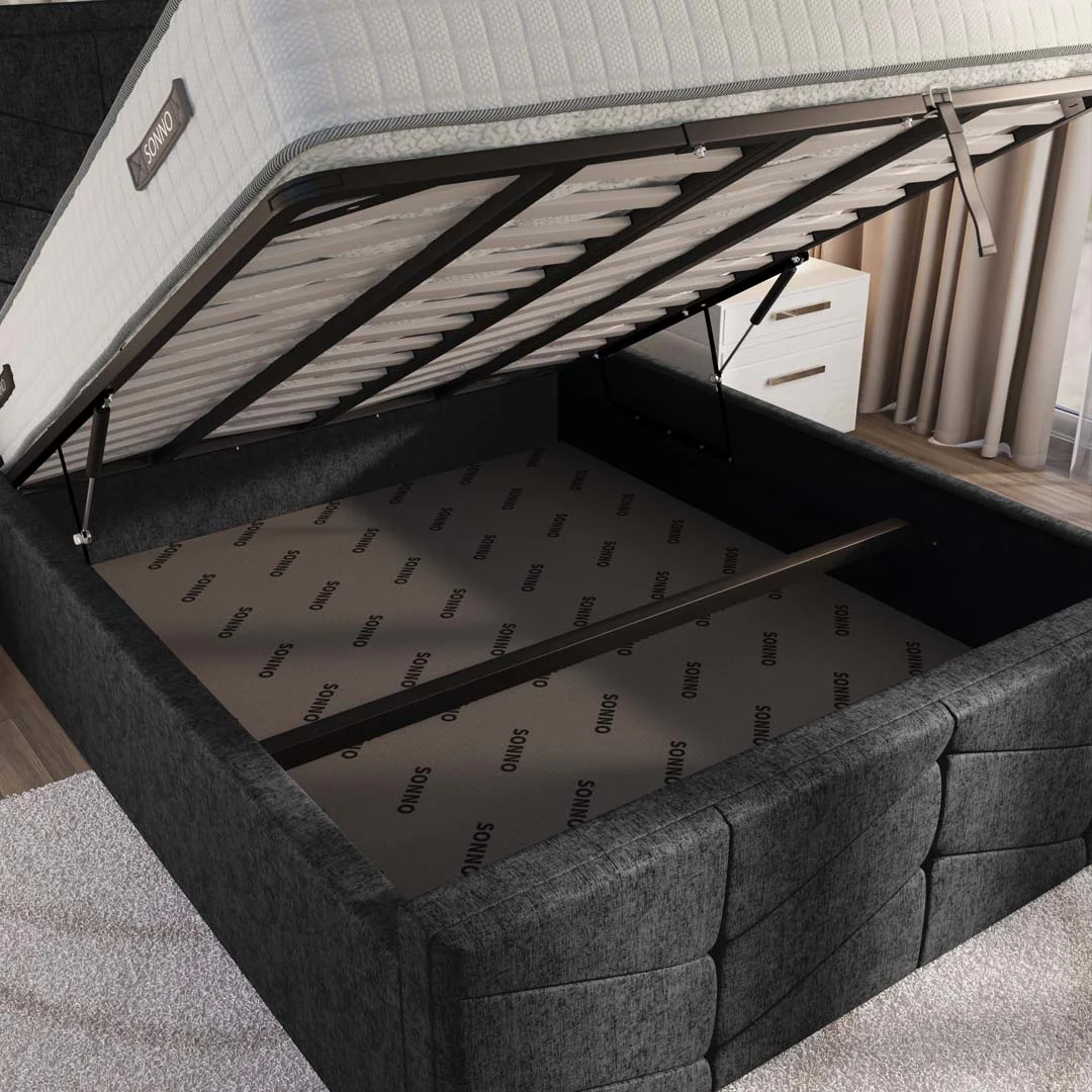 Lancaster Upholstered Ottoman Bed - Image 7