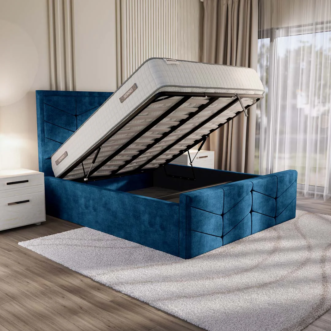 Lancaster Upholstered Ottoman Bed - Image 2